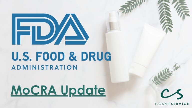 MoCRA update: Draft guidance on registration of cosmetic products