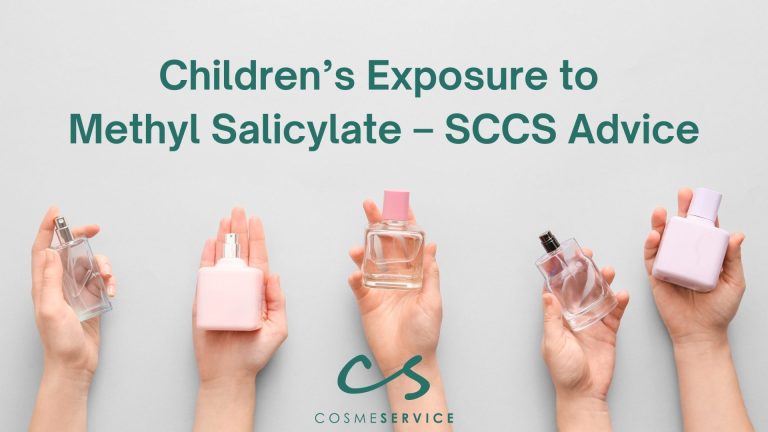 Children’s Exposure to Methyl Salicylate